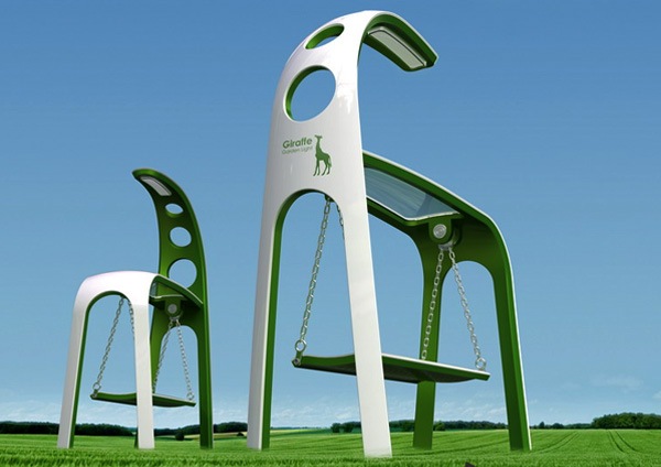 Giraffe Street Lamp